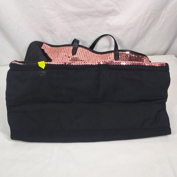 Victoria's Secret Pink Sequin Bling Show Stopper Tote Weekend Bag - Picture 7 of 13